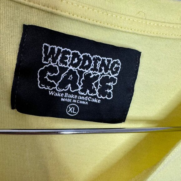 Wedding Cake Men’s Price Went Up Graphic T-Shirt Yellow XL - Picture 8 of 9